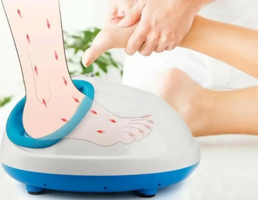 Вібромасажер для ніг / масажер для ніг електричний Shiatsu Foot Massager