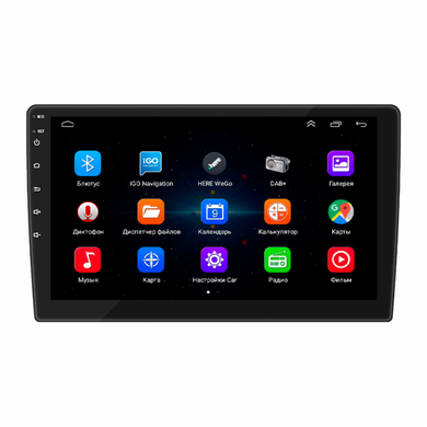 Автомагнитола 2 DIN CML-PLAY X9116 9 дюймов, 1/16 GB, Android 9.1, GPS, Bluetooth, IPS экран, WI-FI, USB с камерой заднего вида (X9116), Черный