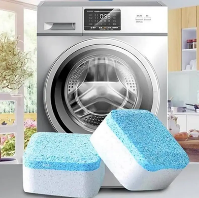 Антибактериальное средство очистки стиральных машин Washing mashine cleaner №2 в шипучих таблетках