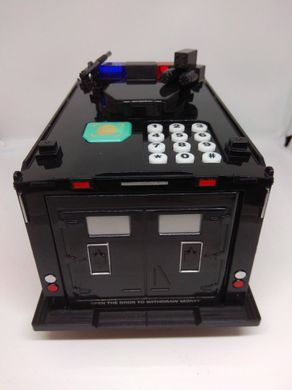 Машинка скарбничка з кодовим замком / Електронна скарбничка сейф, Черный