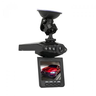 Автомобильный видеорегистратор DVR-027 HD (H-198) 1280x720 регистратор, Черный
