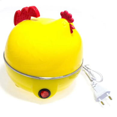 Яйцеварка электрическая Egg Cooker | аппарат для варки яиц, Жёлтый