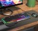 Комплект игровой 2 в 1 клавиатура и мышь Hoco GM12 Light and Shadow RGB gaming (RGB подсветка) USB ПВХ - Черный, Черный