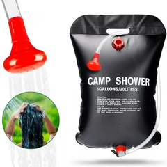 Походный душ Camp Shower 20 л. туристический переносной душ для дачи | душ для кемпинга и дачи, Черный