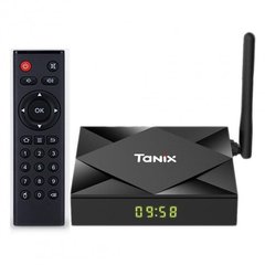 Смарт ТВ приставка Tanix TX6S H616 4K 4/32GB Android 10, Черный
