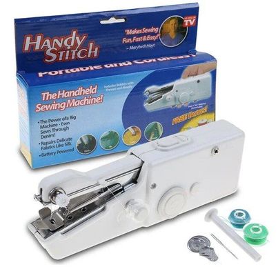 Ручна швейна машинка FHSM MINI SEWING HANDY STITCH, Білий