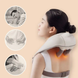 U-подібний масажний пояс для тіла / ударний вібромасажер для спини, плечей та шиї