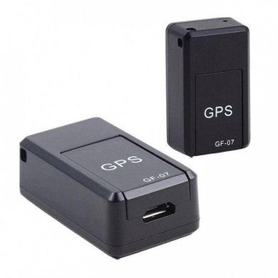 Трекер GPS GF-07 Clefers Сигнализация Датчик Онлайн - При появлении Шума/Разговора Перeзванивает - Передает речь и GPS - Авто-Вело, Ребенком, Собакой, Чемоданом, Грузом, Черный