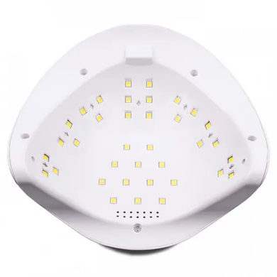 LED+UV Лампа настольная для маникюра SUN X, 54Вт , Белый