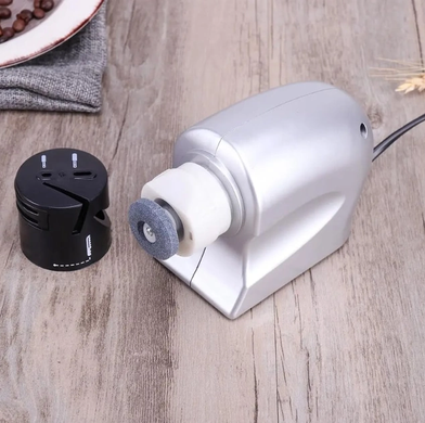 Электроточилка для ножей и ножниц electric multi-purpose sharpen, серый