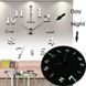 Большие настенные часы Horloge 3D DIY кварц 70 см