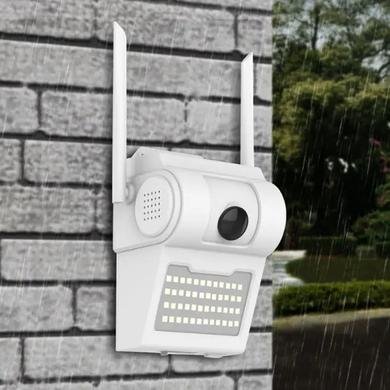 ​Камера наблюдения UKC CAMERA D2 WIFI IP 2.0mp уличная с Led прожектором, Белый