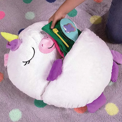 Спальный детский мешок Sleeping Bag | Спальник подушка | Игрушка слипик, Разноцветный