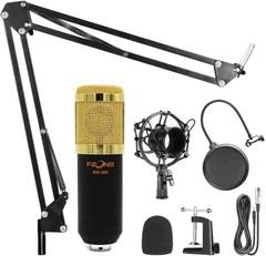 Профессиональный микрофон с фильтром Music M-800 студийный микрофон для записи