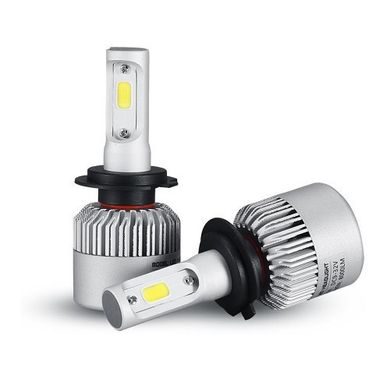Комплект светодиодных автомобильных ламп Xenon LED S2 H7 (ближний\дальний)