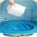 Пляжная детская палатка с бассейном и вентилируемой стенкой автоматическая Pool Baby Tent Голубая, Голубой