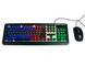 Компьютерная клавиатура + геймерская мышь с подсветкой HK3970