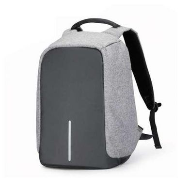 Городской рюкзак антивор под ноутбук 15,6" Бобби Bobby с USB черный