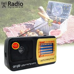 Мини радиоприемник Kipo KB-408AC FM/АM/SW приемник радио с хорошим приемом
