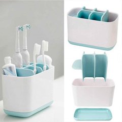 Подставка органайзер для зубных щеток Large Toothbrush Caddy, Белый