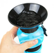 Дорожня пляшка - напувалка для собак Aqua Dog 550 мл Blue з чашею для води FS, Разноцветный