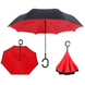 Зонт наоборот Up-brella умный зонт, Серый, розовый, голубой, желтый