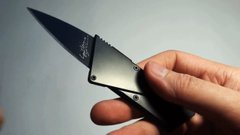 CardSharp 2 складной нож кредитка, Черный
