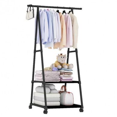 Универсальная прочная напольная передвижная стойка вешалка для одежды Coat Rack