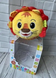 Детская интерактивная игрушка попрыгун "Потеша" Zhorya музыкальная повтарюшка Львенок для детей, попрыгун, Жёлтый