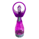 Портативний ручний міні вентилятор на батарейках з розпиленням води Water Spray Fan, Разноцветный