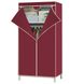 Шкаф тканевый 8863 60/45/150 (Серый, кофейный, бордо) | Складной переносной шкаф | Органайзер для одежды