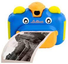 Камера миттєвого друку фотоапарат дитячий акумуляторний для фото- та відео Full HD