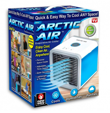 Портативный кондиционер 4в1 Rovus Arctic Air с подсветкой / Мини-кондиционер