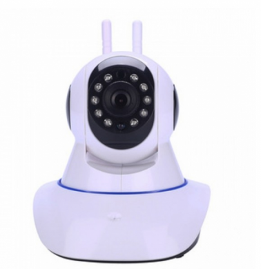 Поворотна панорамна IP-камера Smart Q5 V380-Q5SY IP відеокамера Wi-Fi, Білий