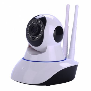 Поворотная панорамная IP камера Smart Q5 V380-Q5SY IP видеокамера Wi-Fi, Белый