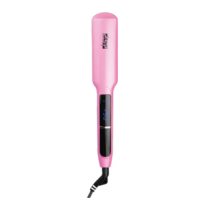 Праска випрямляч щипці для волосся професійний з керамічним покриттям 35W DSP Рожевий, Разные цвета