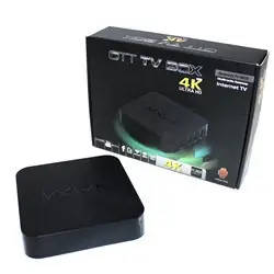 Смарт приставка TV Box MXQ 4K Ultra Hd 1Gb / 8Gb Android 5.1 Мощная, Черный