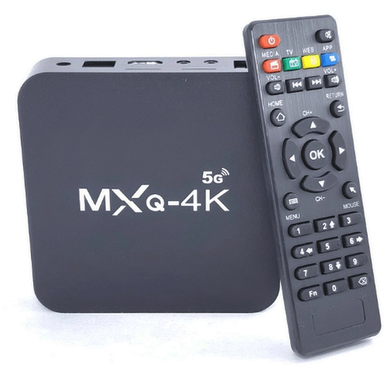 Смарт приставка TV Box MXQ 4K Ultra Hd 1Gb / 8Gb Android 5.1 Потужна, Черный