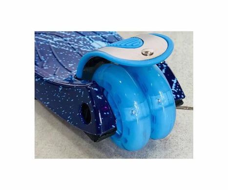 Самокат Scooter с подсветкой колес для девочки и мальчика