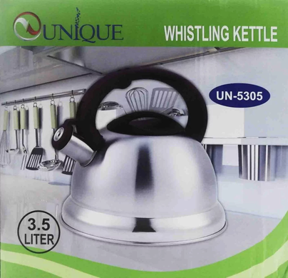 Чайник UNIQUE UN-5305 3,5 л класик, Серебристый