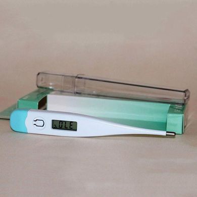 Электронный детский (цифровой) градусник BLIP2, Бело-голубой
