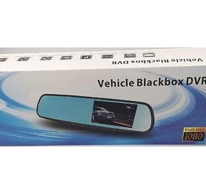 Автомобильный регистратор-зеркало Blaсkbox DVR AK47 с камерой заднего вида