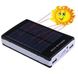 Мощный Solar Power Bank 100000 mAh METAL Свкрхяркая LED панель