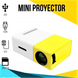 Мини проектор портативный мультимедийный с динамиком Led Projector YG300, Белый