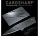 Складной нож кредитка CardSharp Черный, Черный