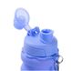 Складная силиконовая бутылка для воды 500мл, Серый, розовый, голубой, желтый