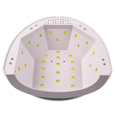 Профессиональная LED-лампа для полимеризации геля SUN ONE (2 в 1) LED/UV White Original 48W, Белый