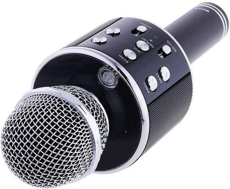 Бездротовий караоке мікрофон WS-858, блютуз колонка