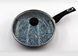 Сковорода антипригарне мармурове покриття з кришкою BN-492 (26см), Черный