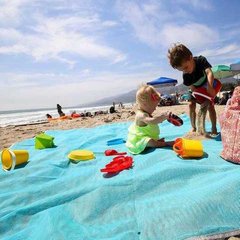 Анти-пісок Пляжна диво підстилка килимок для моря Originalsize Sand Free Mat, Разные цвета
